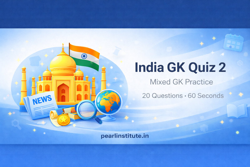 India GK Quiz 2 (Mixed GK)