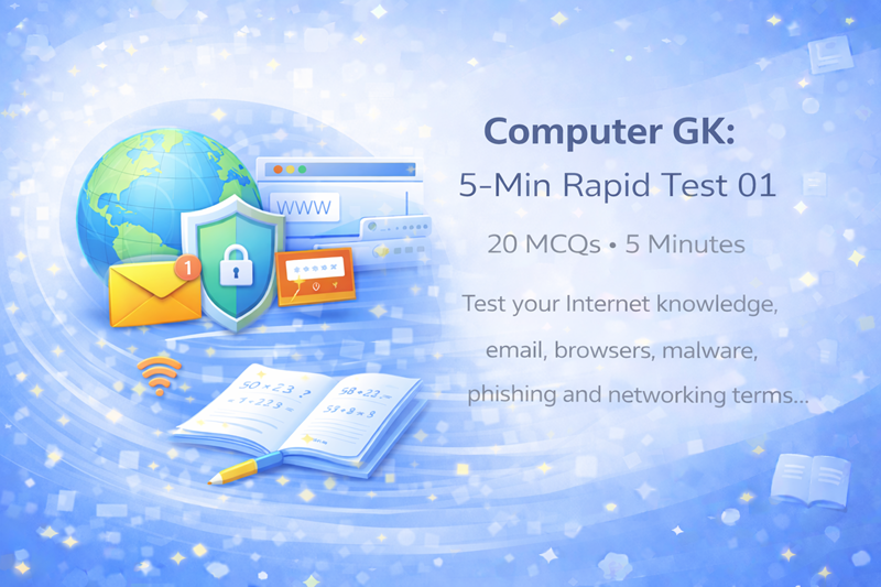 Computer GK: 5-Min Rapid Test 01