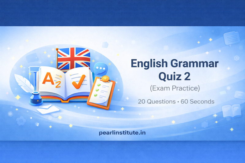 English Grammar Quiz 2 (Exam Practice)