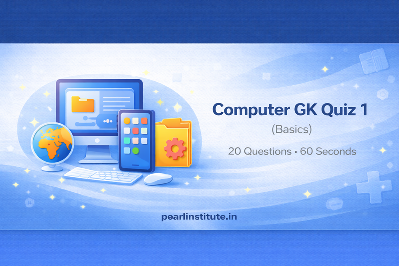 Computer GK Quiz 1 (Basics)