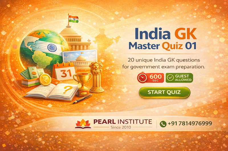 India GK Master Quiz 01