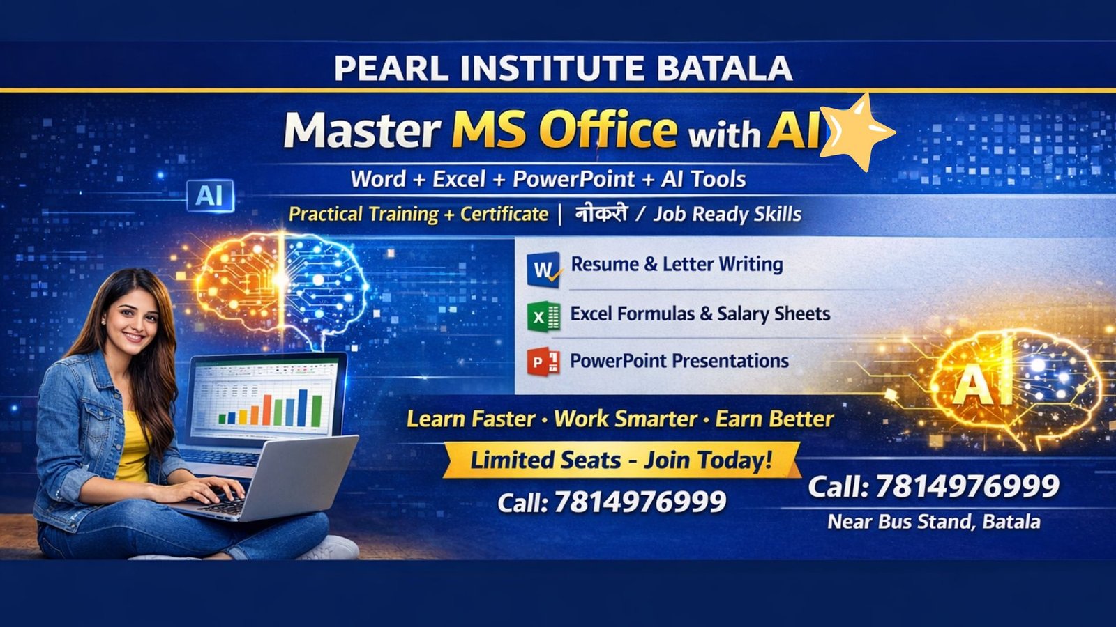 MS Office with AI Job Skill Course