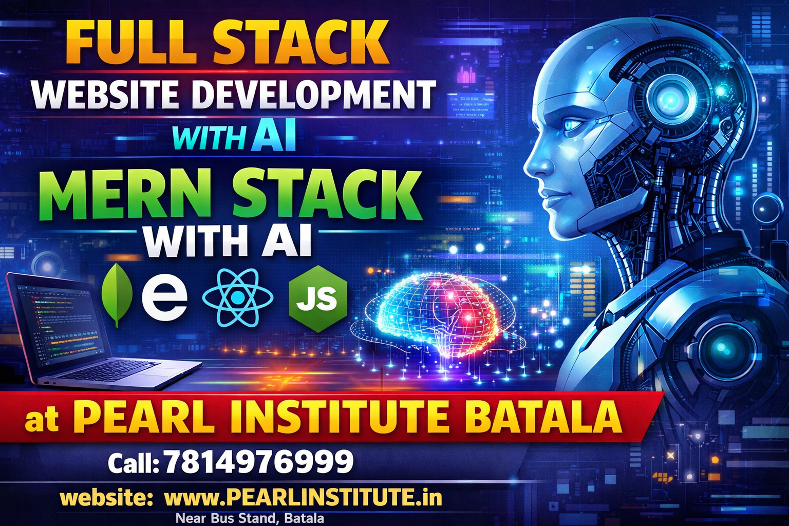 Full Stack Website Development with AI MERN Stack