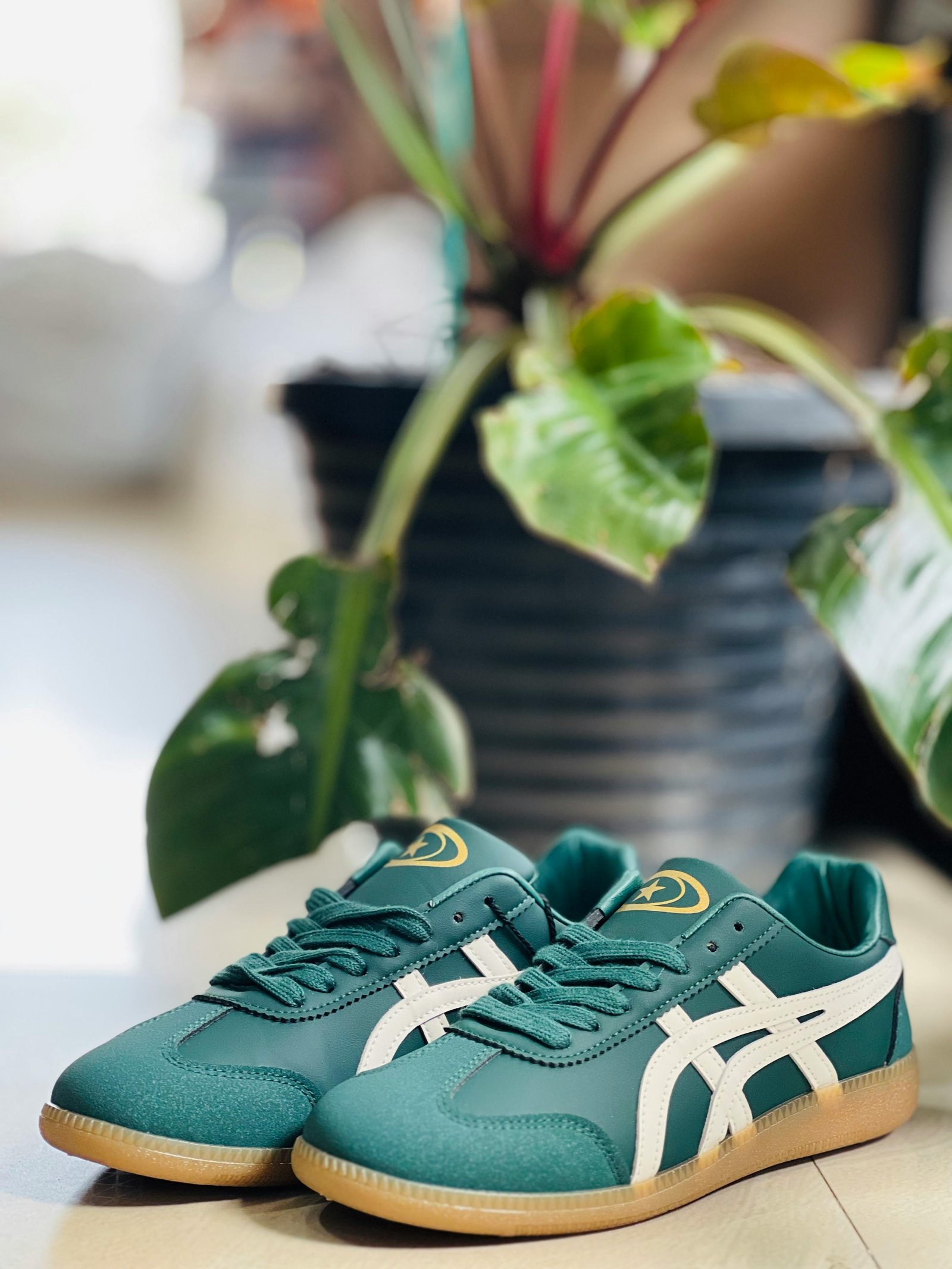 Teal Mesh Sneaker