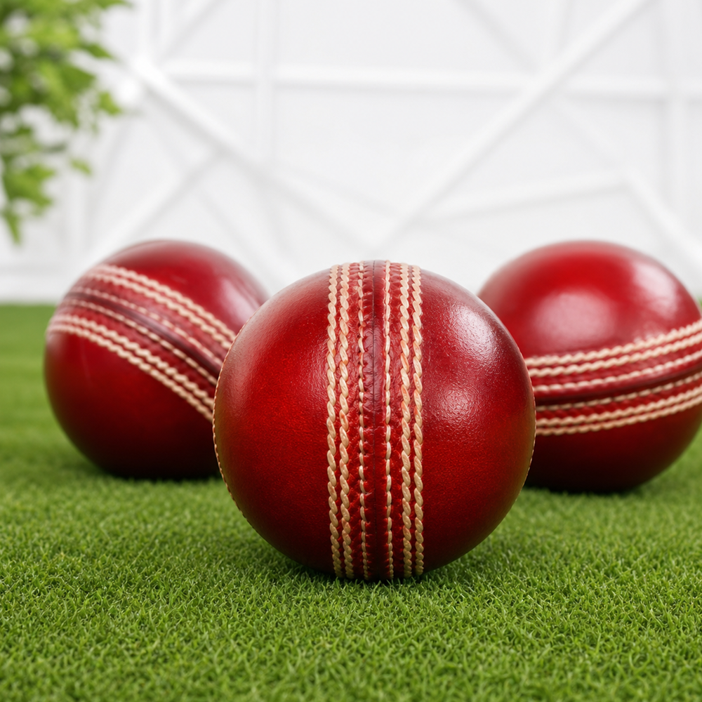 Leather Cricket Ball Pack image 2