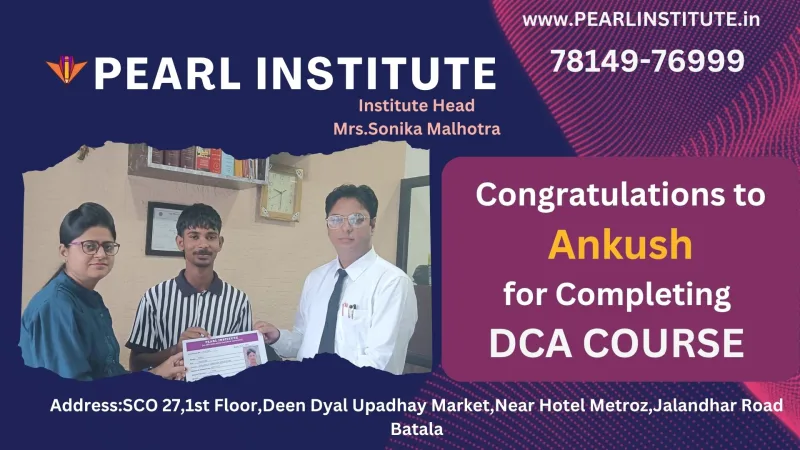 Ankush DCA (Diploma in Computer Application) Course