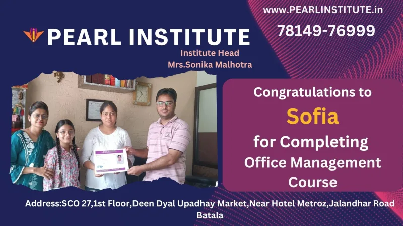 Sofia Office Management Course